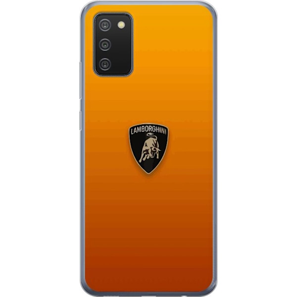 Samsung Galaxy A02s Läpinäkyvä kuori Lamborghini