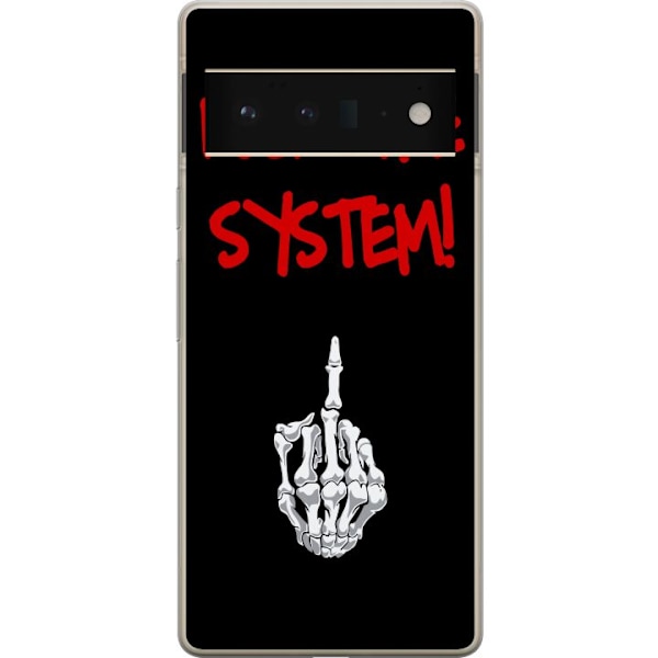 Google Pixel 6 Pro Genomskinligt Skal Fuck System