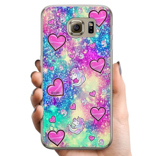 Samsung Galaxy S6 TPU Matkapuhelimen kuori Enhörning