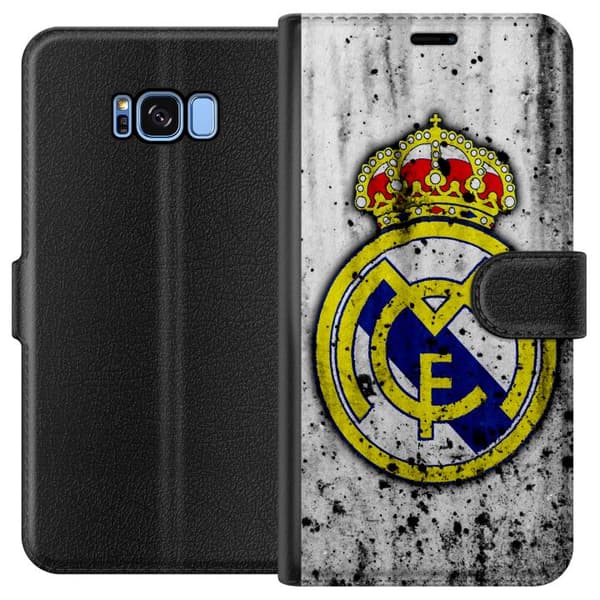 Kompatibelt Plånboksfodral till Samsung Galaxy S8 Real Madrid CF