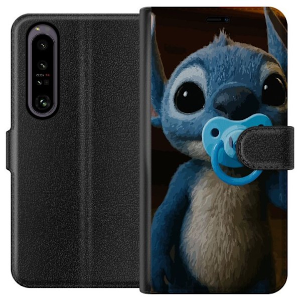 Sony Xperia 1 IV Lompakkokotelo Stitch & Napp - vauvateema sö