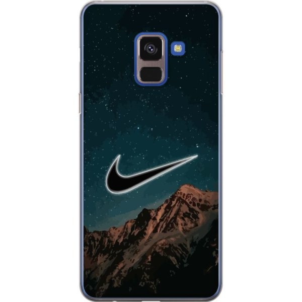 Samsung Galaxy A8 (2018) Läpinäkyvä kuori Nike