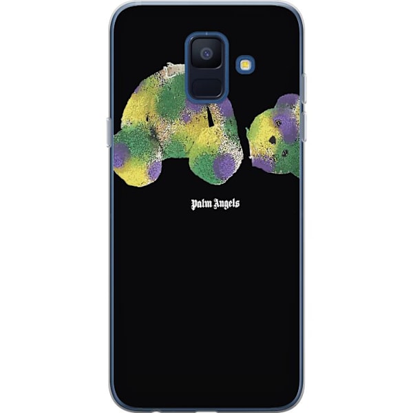 Samsung Galaxy A6 (2018) Gennemsigtig cover Teddy Palm Angels