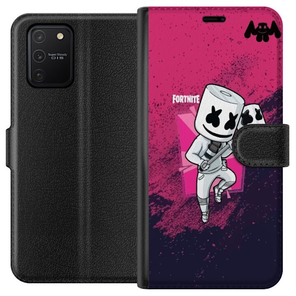 Samsung Galaxy S10 Lite Lompakkokotelo Marshmello Fortnite Ski