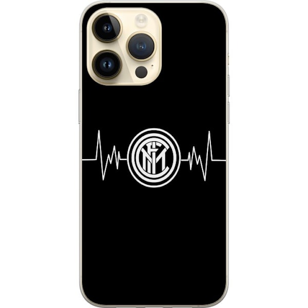 Apple iPhone 15 Pro Max Läpinäkyvä kuori Inter Milan