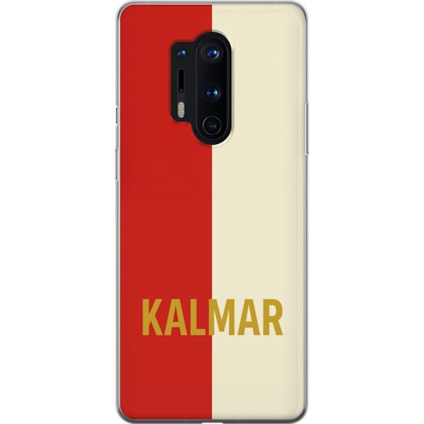 OnePlus 8 Pro Läpinäkyvä kuori Kalmar - jalkapallo