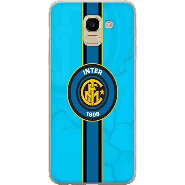 Samsung Galaxy J6 Läpinäkyvä kuori Inter Milan