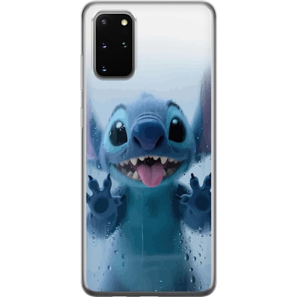 Samsung Galaxy S20+ Genomskinligt Skal Stitch Window View – Stitch vid ett fönster i söt stil