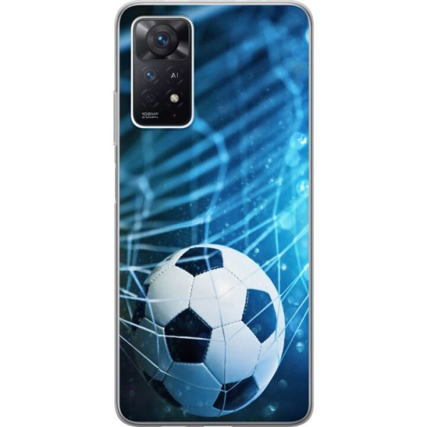 Xiaomi Redmi Note 11 Pro 5G Gennemsigtig cover Fodbold