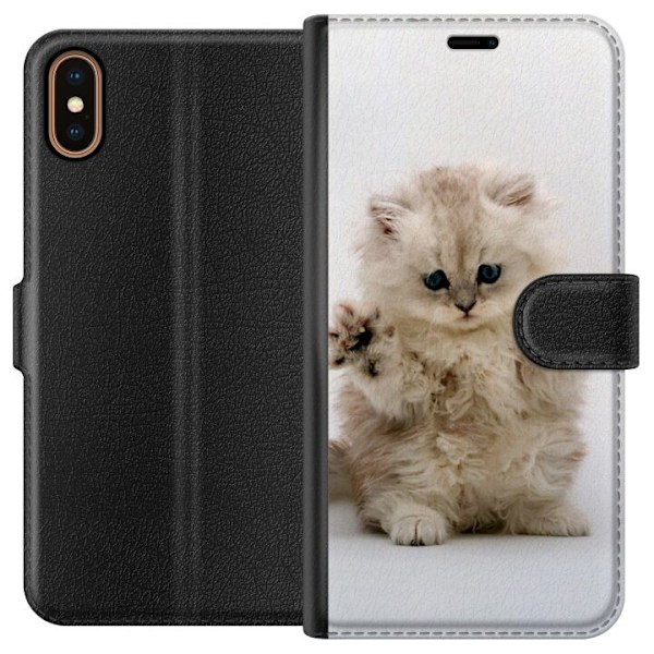 Apple iPhone X Tegnebogsetui Kat