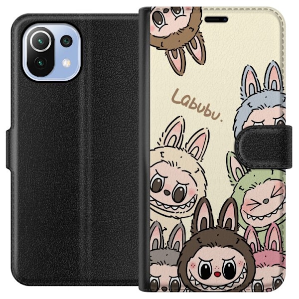 Xiaomi Mi 11 Lite Plånboksfodral Labubu Pastel Collection