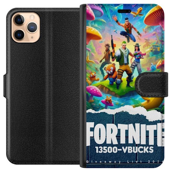 Apple iPhone 11 Pro Max Plånboksfodral Fortnite