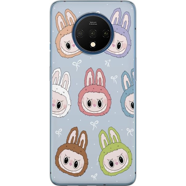 OnePlus 7T Läpinäkyvä kuori Tähtikuvioitu hirviöasenne