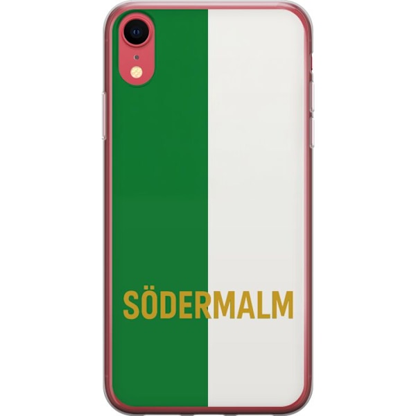 Apple iPhone XR Gennemsigtig cover Södermalm - fodbold