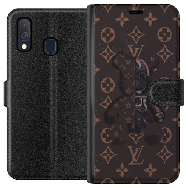 Samsung Galaxy A40 Tegnebogsetui Nalle LV