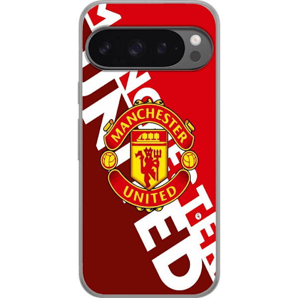 Google Pixel 9 Pro XL Gennemsigtig cover Manchester United FC