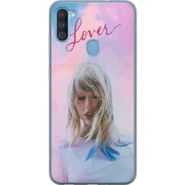 Samsung Galaxy A11 Gjennomsiktig deksel Taylor Swift - Lover