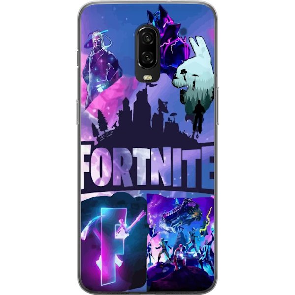 OnePlus 6T Gjennomsiktig deksel Fortnite