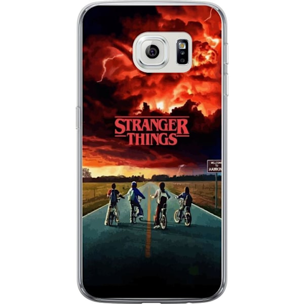 Samsung Galaxy S6 edge Genomskinligt Skal Stranger Things