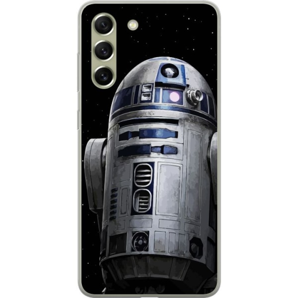 Samsung Galaxy S21 FE 5G Genomskinligt Skal R2D2 Star Wars