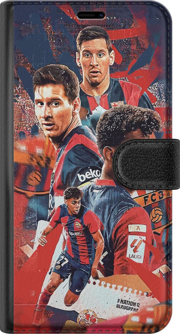 Kompatibelt Lommeboketui til Apple iPhone XS Yamal Lamine x Messi