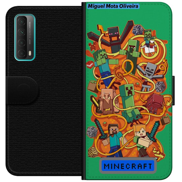Huawei P smart 2021 Tegnebogsetui Minecraft
