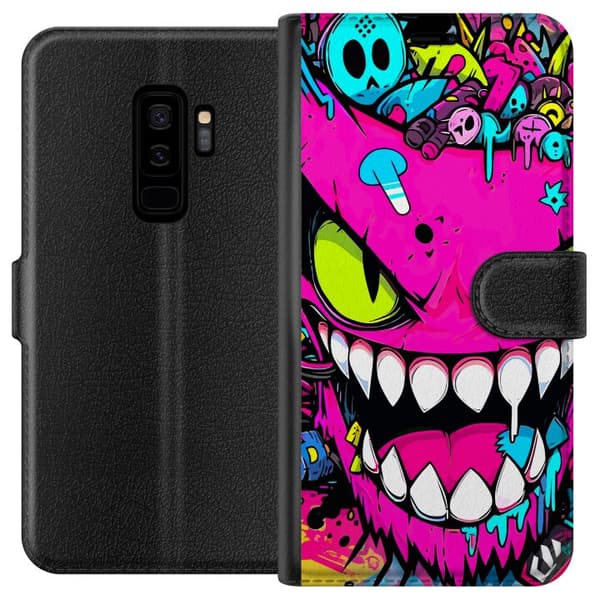 Kompatibelt Lommeboketui til Samsung Galaxy S9+ Monster