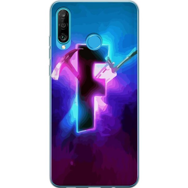 Huawei P30 lite Gjennomsiktig deksel Fortnite