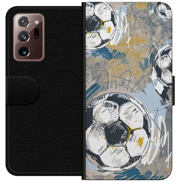Samsung Galaxy Note20 Ultra Plånboksfodral Fotboll