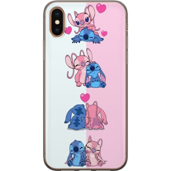 Apple iPhone XS Gennemsigtig cover Lilo & Stitch