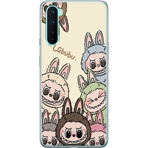 OnePlus Nord Genomskinligt Skal Labubu Pastel Collection