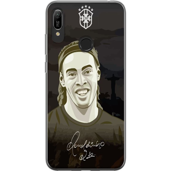 Huawei Y6 (2019) Läpinäkyvä kuori Ronaldinho