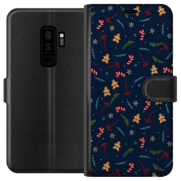 Kompatibel Tegnebogsetui til Samsung Galaxy S9+ God Jul