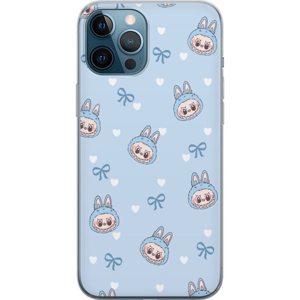 Apple iPhone 12 Pro Max Läpinäkyvä kuori Labubu Tuli Henki