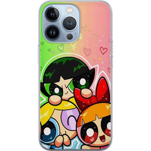 Kompatibelt Mobildeksel til Apple iPhone 13 Pro Powerpuffjentene Cartoon Network