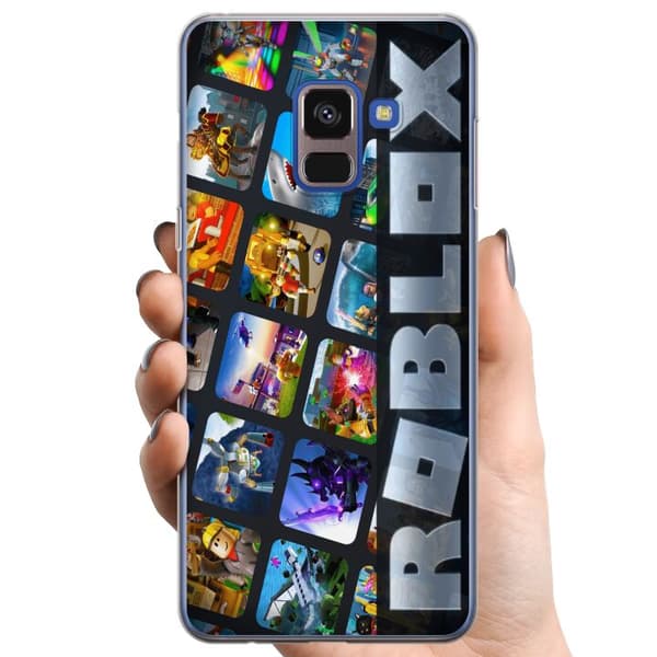 Kompatibelt Mobilskal till Samsung Galaxy A8 (2018) Roblox