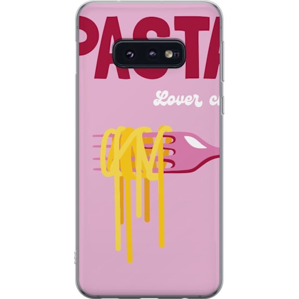 Samsung Galaxy S10e Läpinäkyvä kuori Pasta Kerho