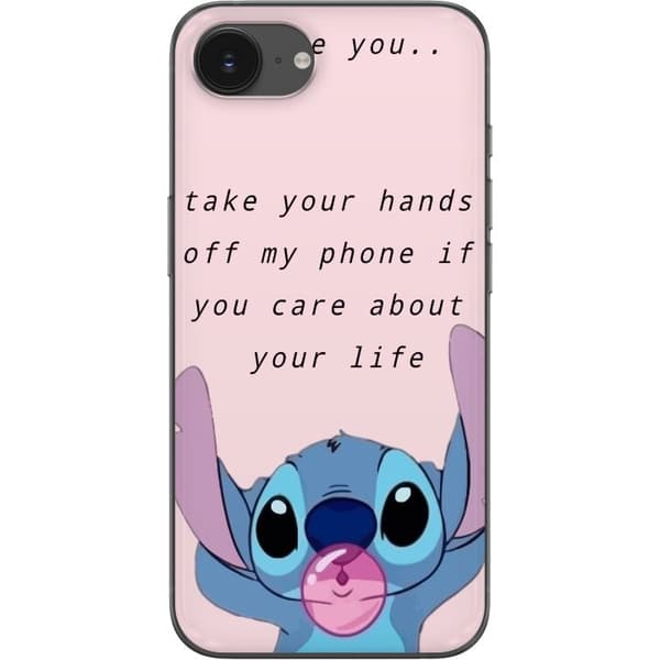 Kompatibelt Mobilskal till Apple iPhone 16e Stitch Lycka till