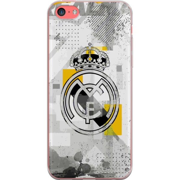 Apple iPhone 5c Läpinäkyvä kuori Real Madrid
