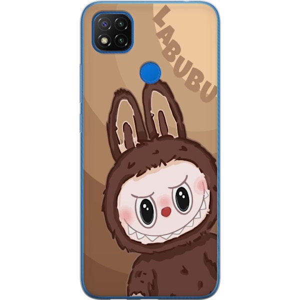 Xiaomi Redmi 9C NFC Läpinäkyvä kuori Labubu Pilvipieni - Va