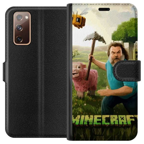 Kompatibel Tegnebogsetui til Samsung Galaxy S20 FE A Minecraft Movie
