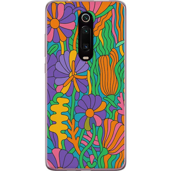 Xiaomi Mi 9T Pro  Läpinäkyvä kuori Värien räjähdys