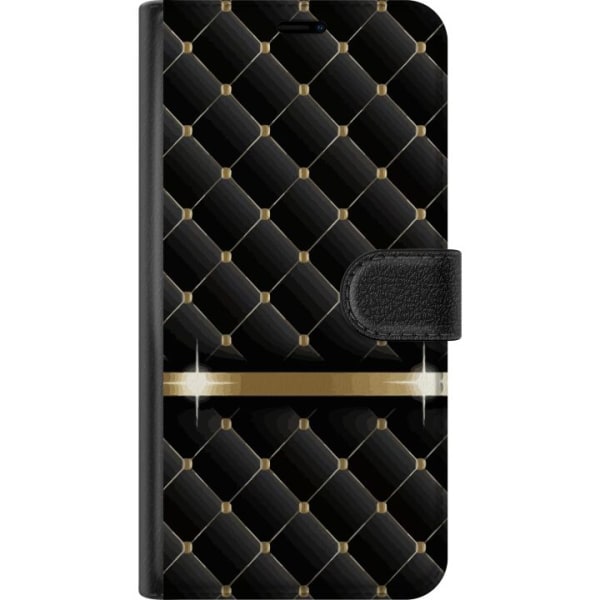 Samsung Galaxy S10 Lite Lompakkokotelo Ylellinen Musta