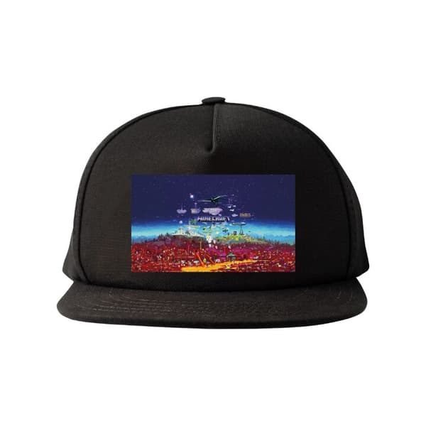 Snapback-lippalakki musta one size