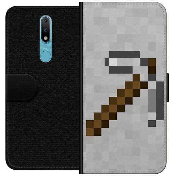 Nokia 2.4 Tegnebogsetui Minecraft Værktøjer