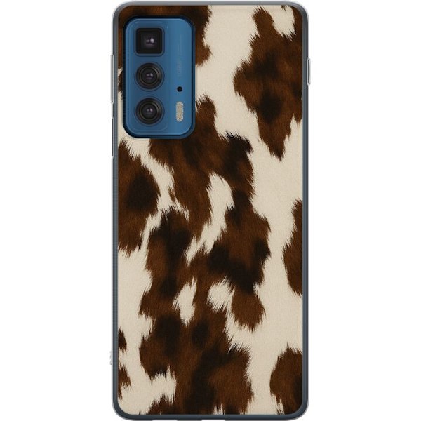 Motorola Edge 20 Pro Läpinäkyvä kuori Värisuihku