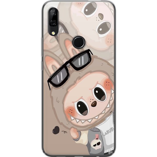 Huawei P Smart Z Läpinäkyvä kuori Labubu Rainbow Chaos