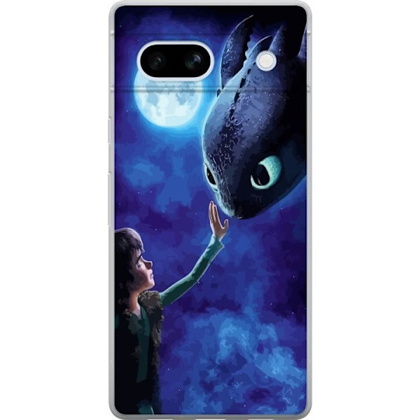 Google Pixel 7a Genomskinligt Skal Draktränaren How to Train Your Dragon