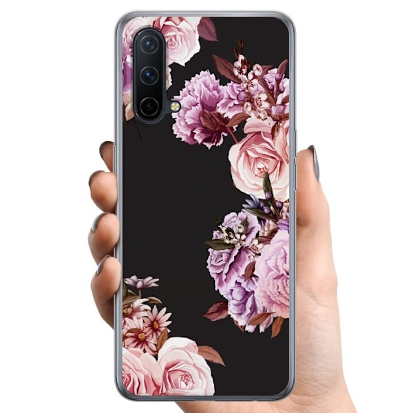 OnePlus Nord CE 5G TPU Mobilskal Blommor