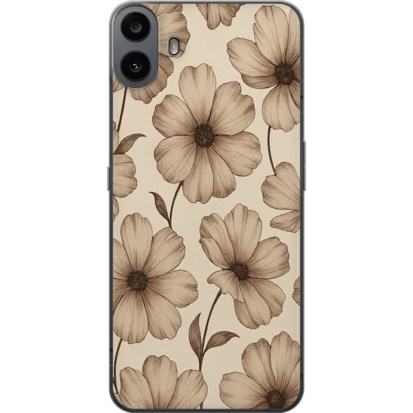 Nothing CMF Phone 1 Gennemsigtig cover Pastel Rush